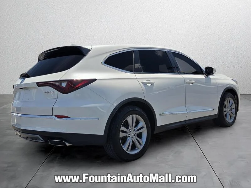 Used 2025 Platinum White Pearl Acura FWD image 4