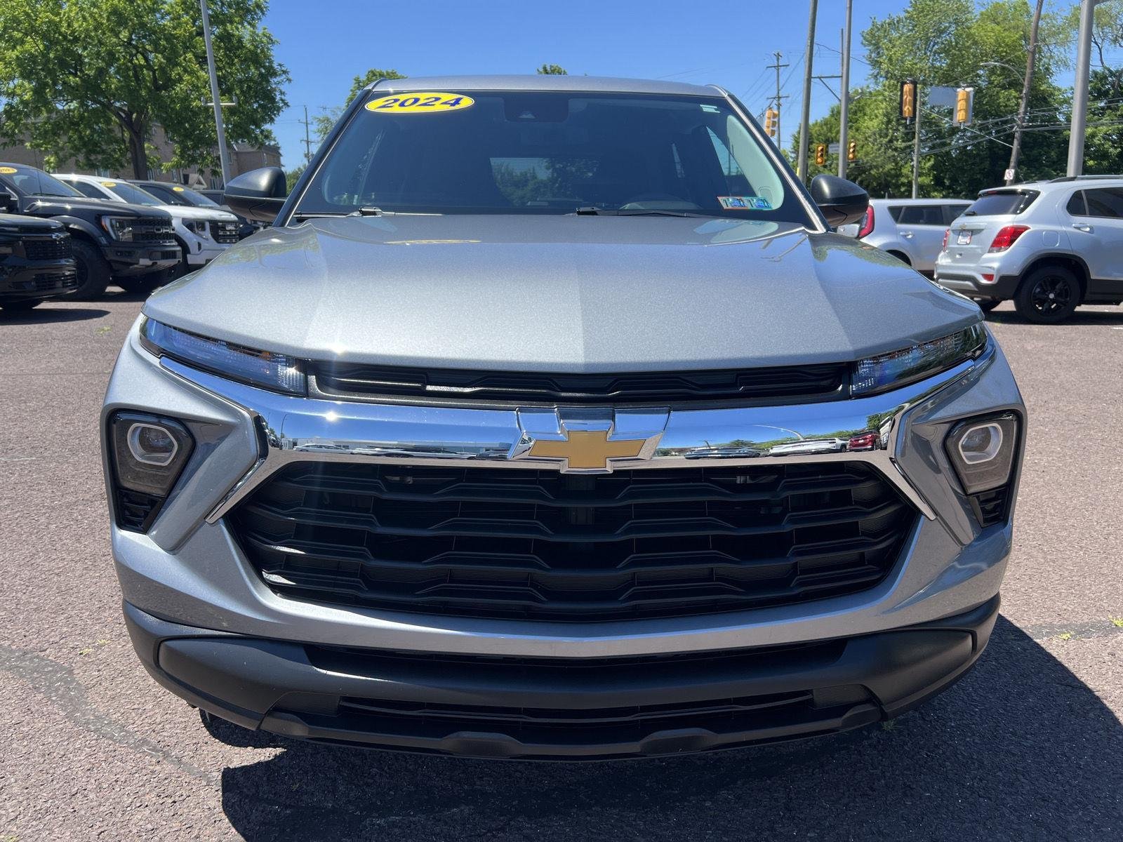 Used 2024 Sterling Gray Metallic Chevrolet LS image 2
