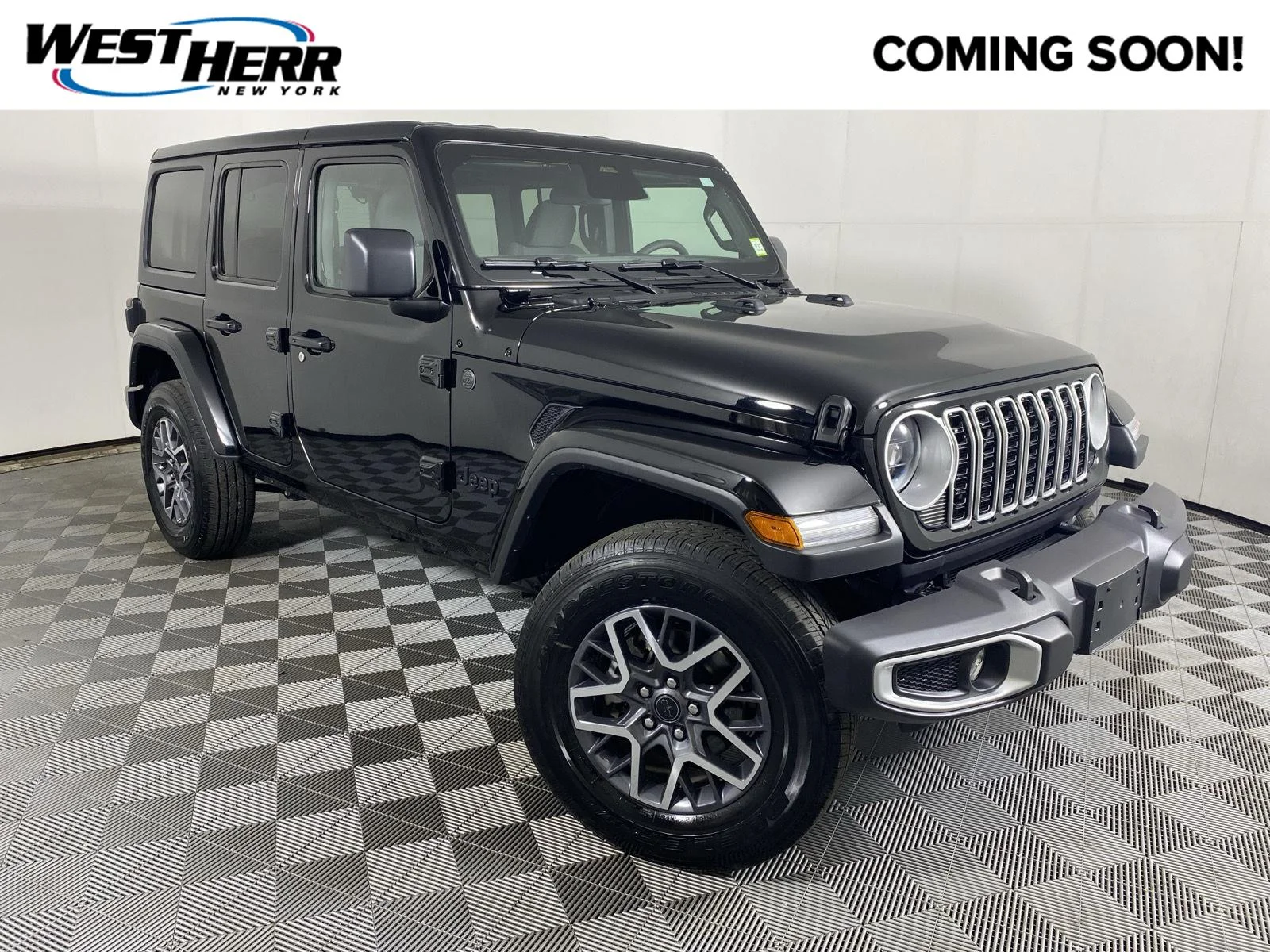 Used 2026 Black Jeep Sahara image 1