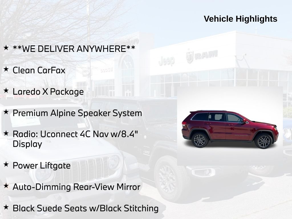 Used 2019 Red Jeep Laredo E image 5