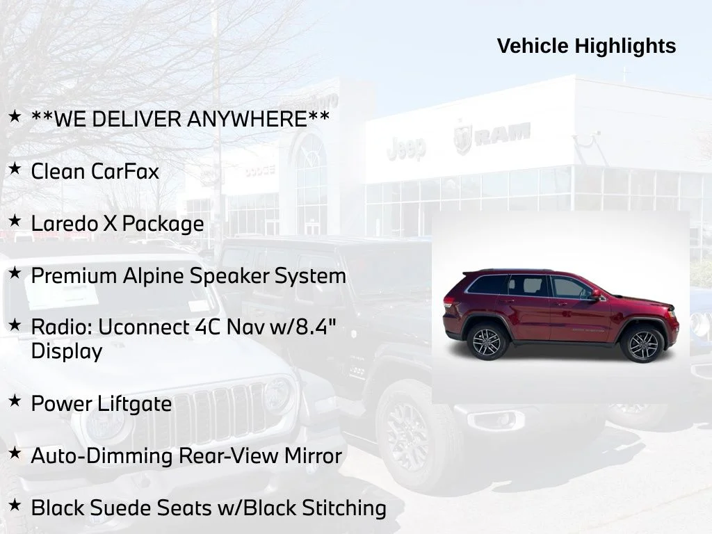 Used 2019 Red Jeep Laredo E image 5