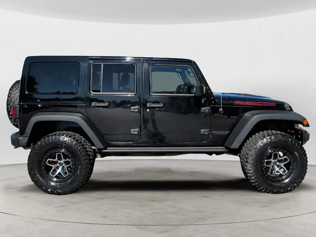 Used 2017 Black Jeep Unlimited Rubicon image 6
