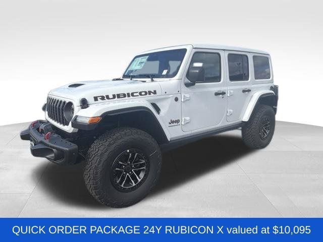 New 2027 Bright White Clear-Coat Paint Jeep Rubicon X image 3