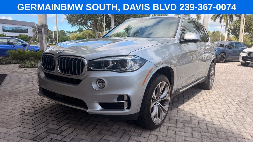 Used 2018 Glacier Silver Metallic BMW xDrive35i image 1