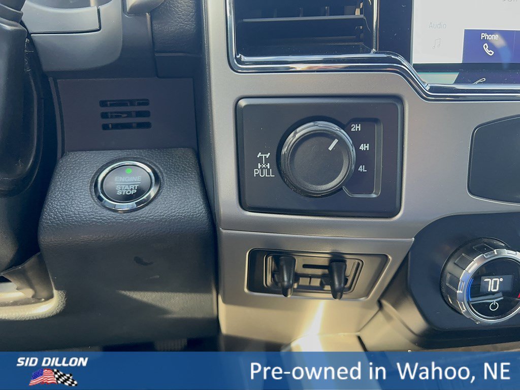 Used 2022 Carbonized Gray Metallic Ford LARIAT image 16