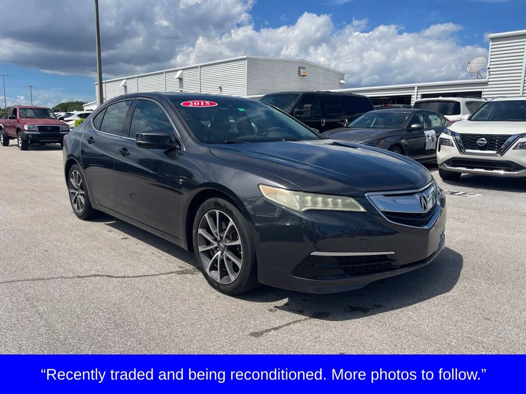 Used 2015 Gray Acura V6 Tech image 1