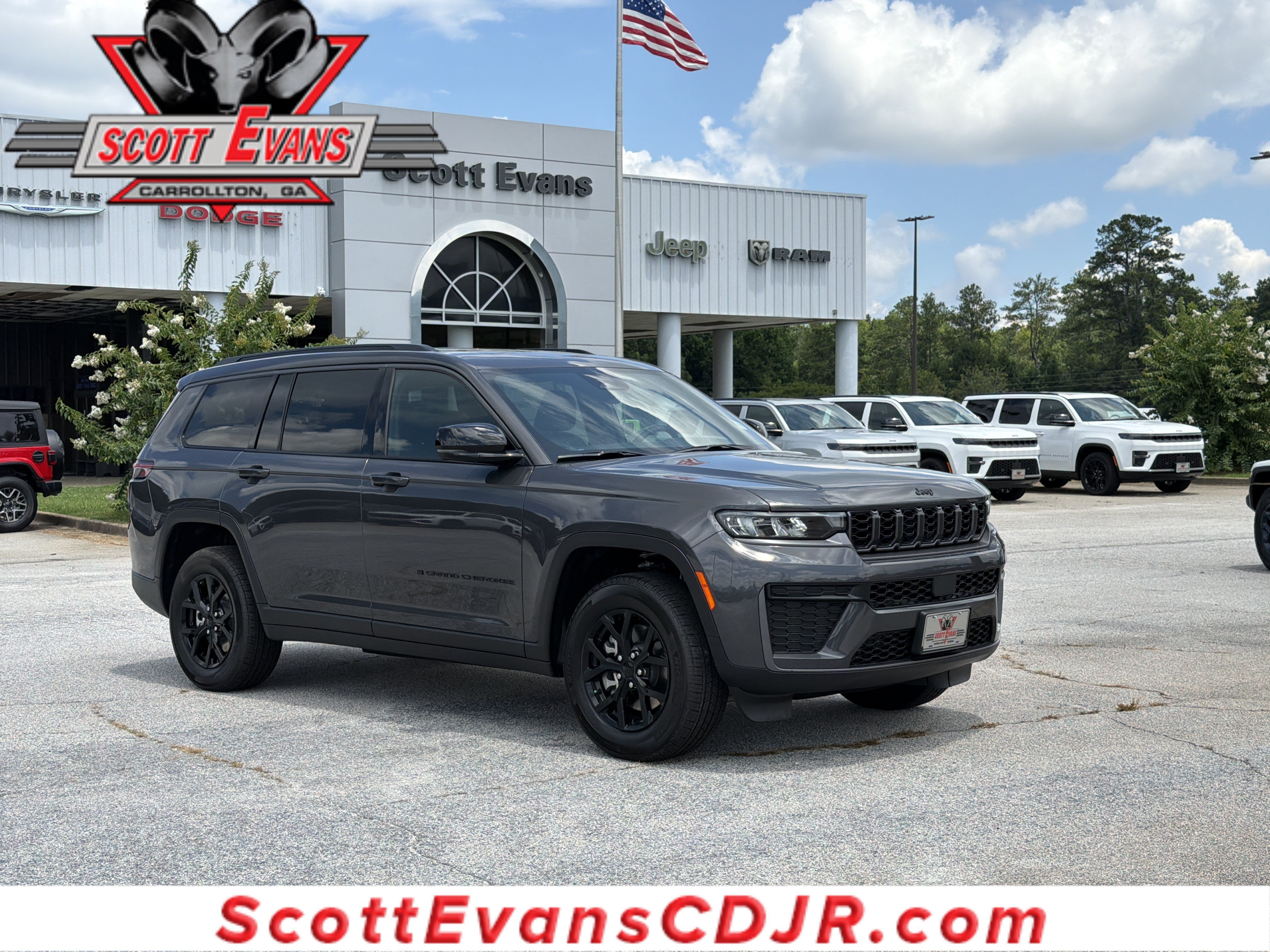 New 2026 Baltic Gray Metallic Clear-Coat Exterior Paint Jeep Laredo Altitude image 1