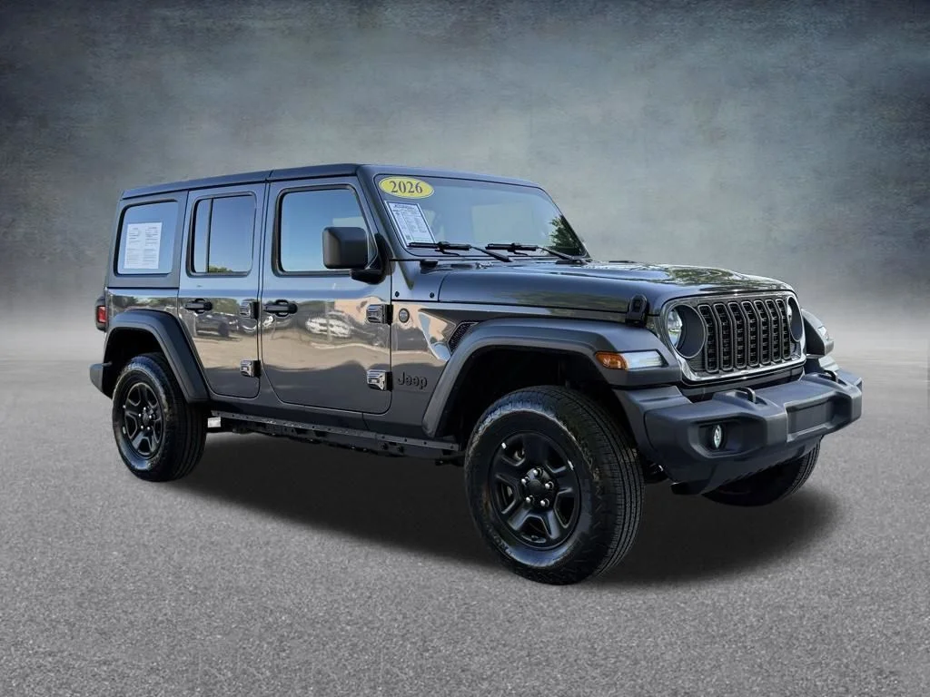 Used 2026 Gray Jeep Sport image 3