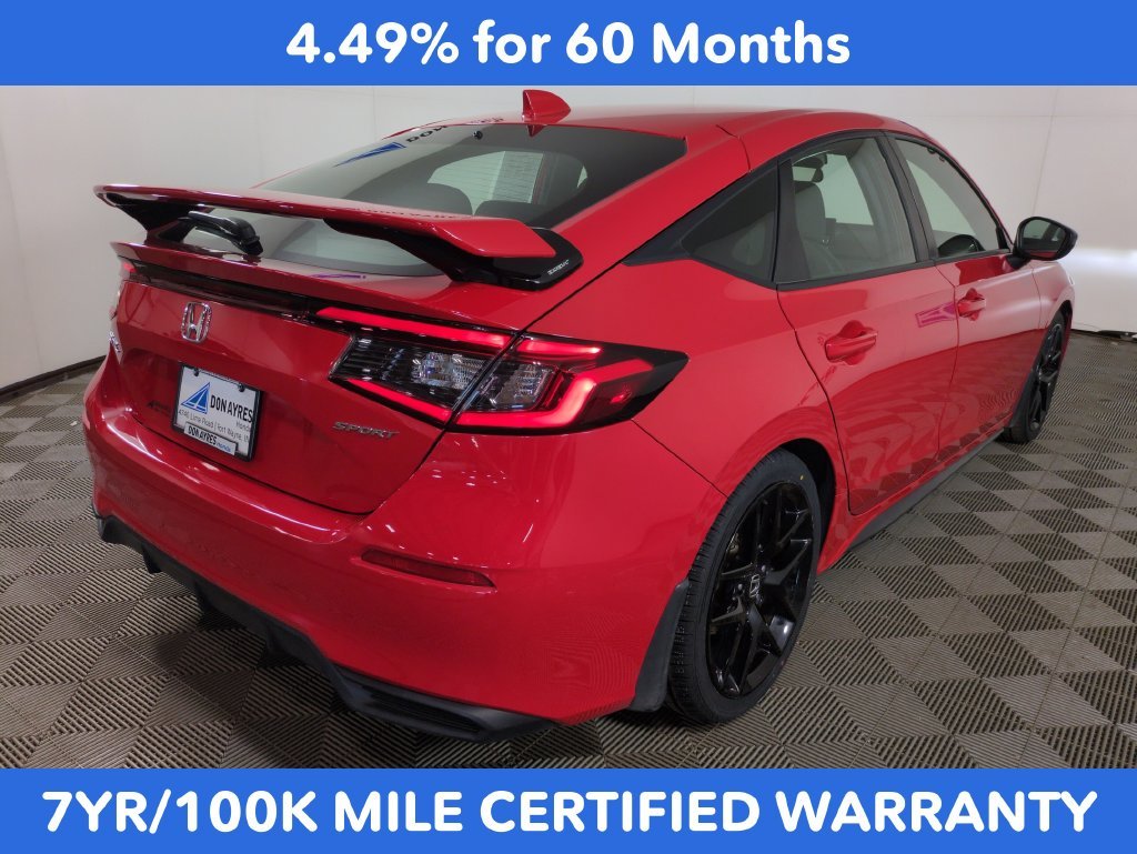 Certified Used 2022 Rallye Red Honda Sport image 6