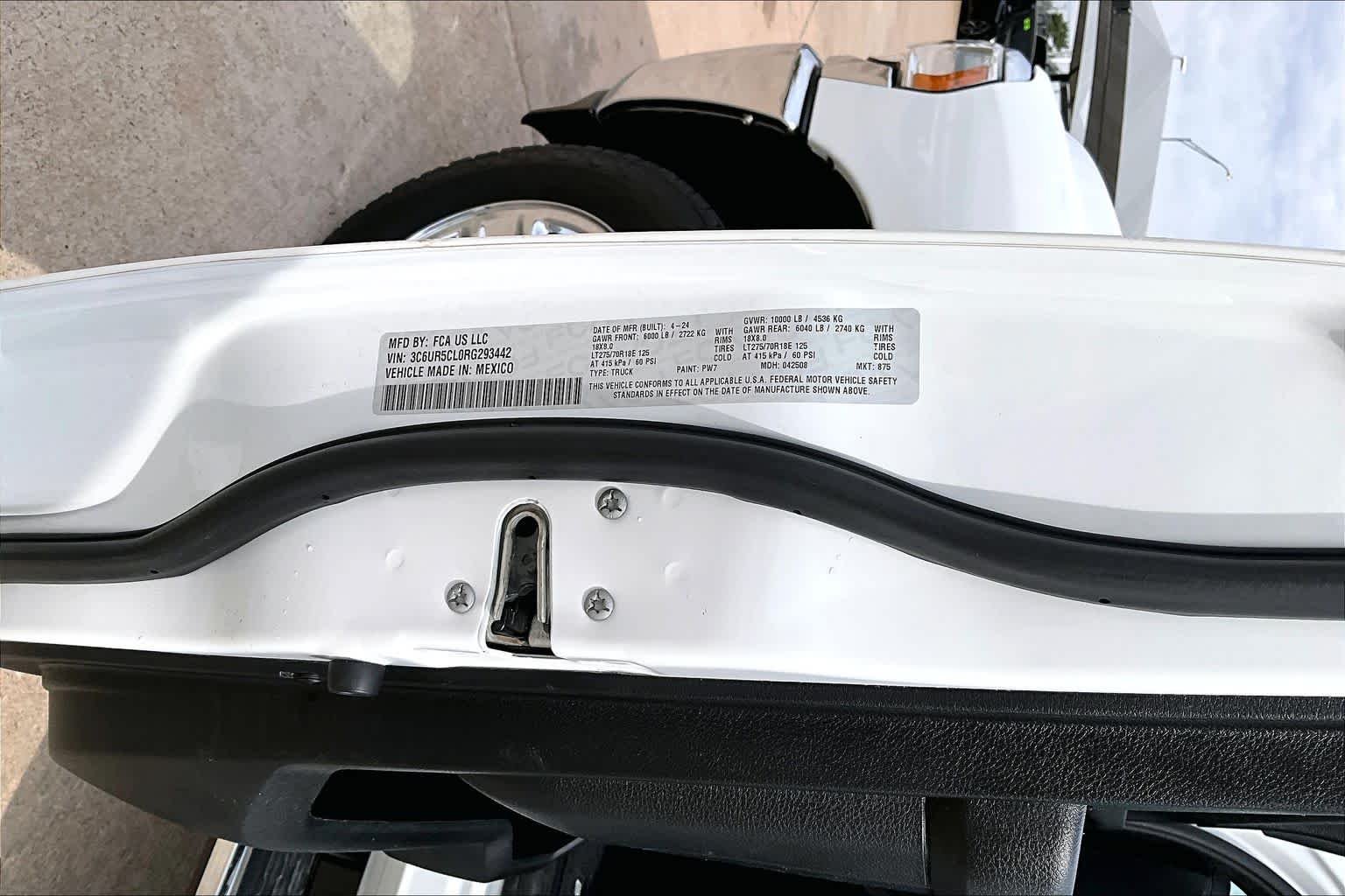 Used 2024 Bright White Clearcoat Ram Tradesman image 31