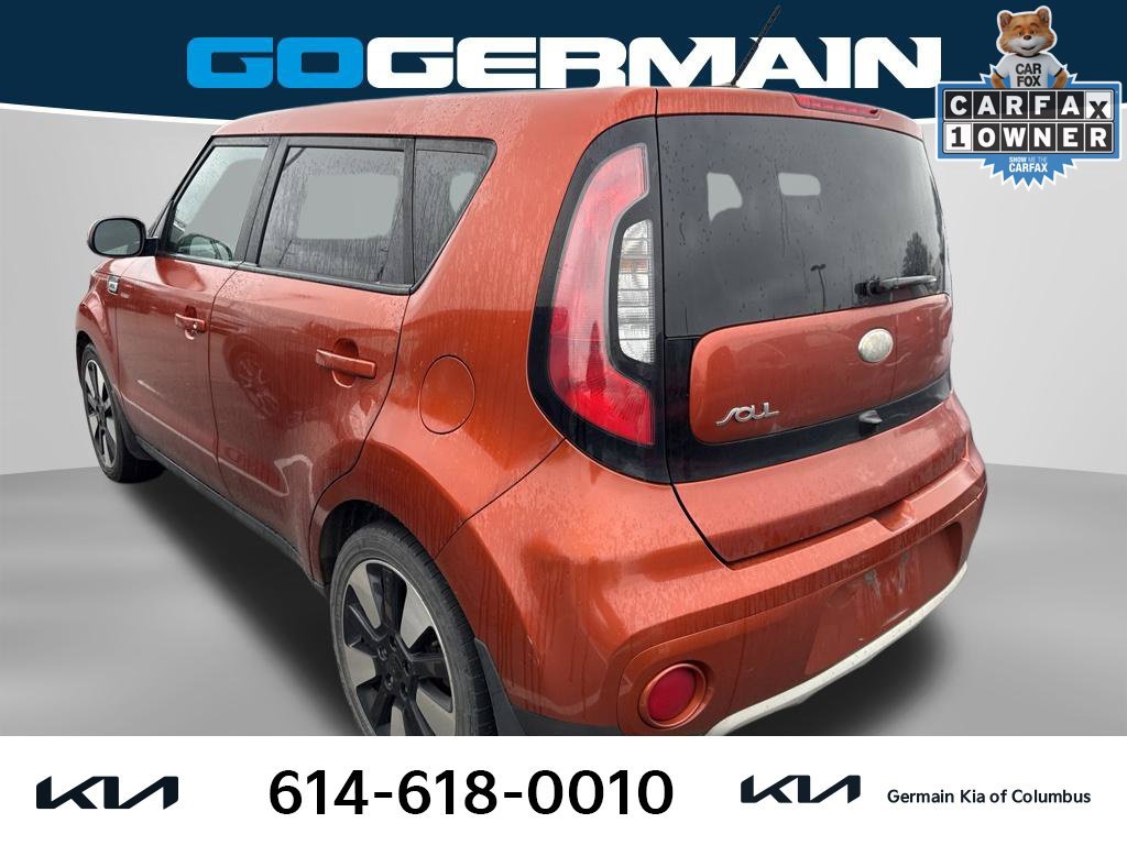 Used 2019 Orange Kia Plus image 2