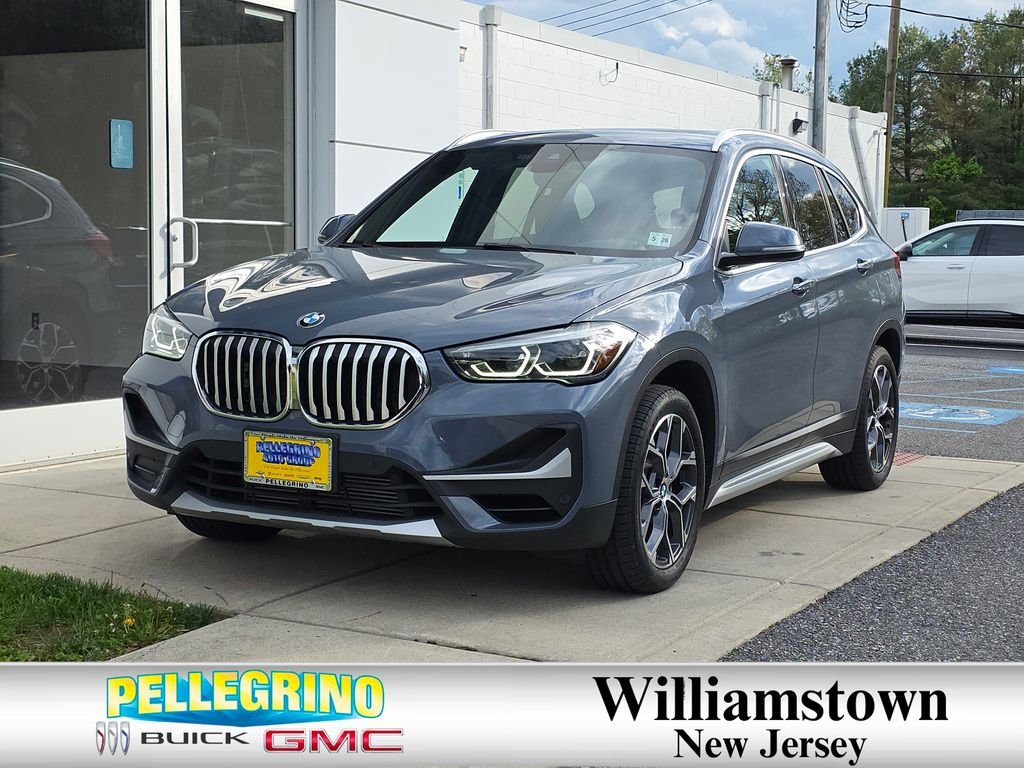 Gray 2021 BMW X1 xDrive28i AWD SUV / Crossover All-Wheel Drive