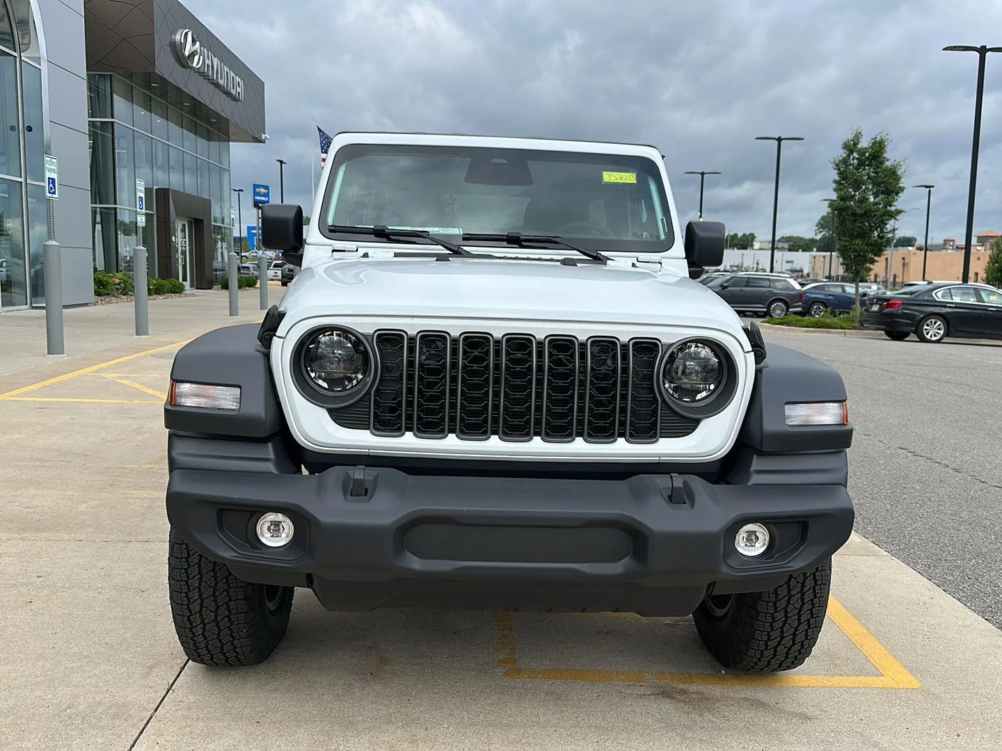 New 2026 Bright White Clearcoat Jeep Sport S image 6