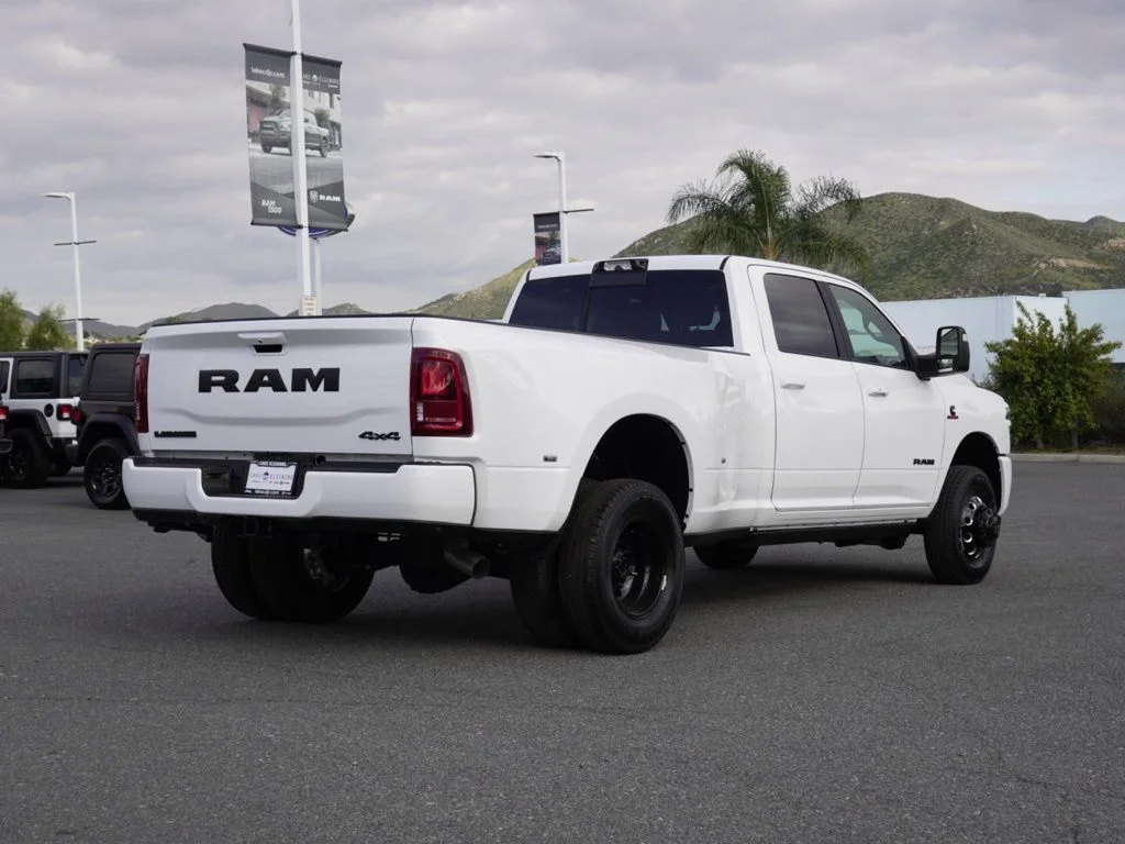 New 2026 Bright White Clear-Coat Exterior Paint RAM Laramie image 4