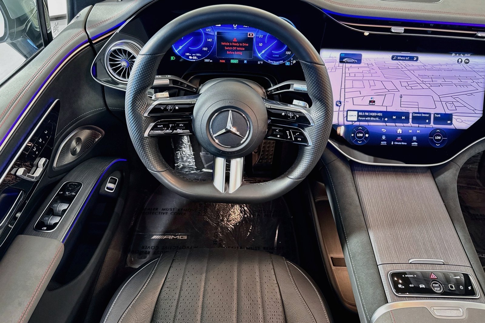 Certified Used 2022 Cirrus Silver Metallic Mercedes-Benz EQS 580 image 21