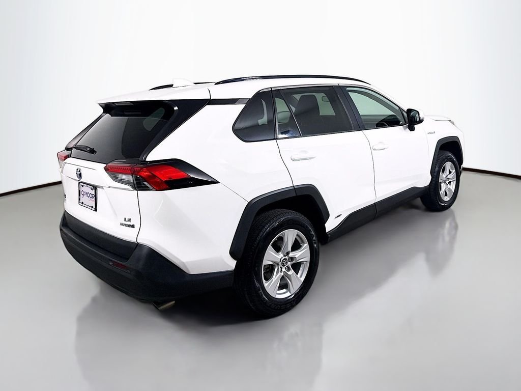 Used 2020 Super White Toyota Hybrid LE image 7