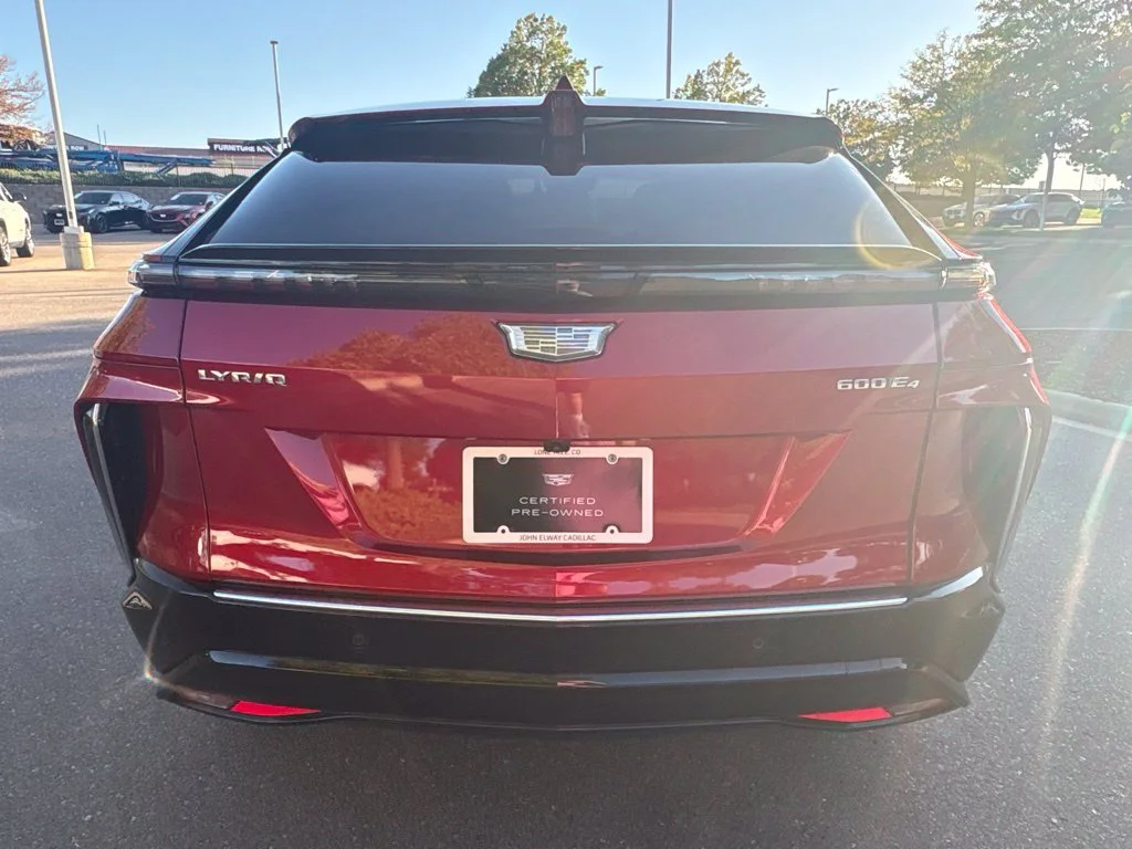 Used 2024 Radiant Red Tintcoat Cadillac Luxury image 4