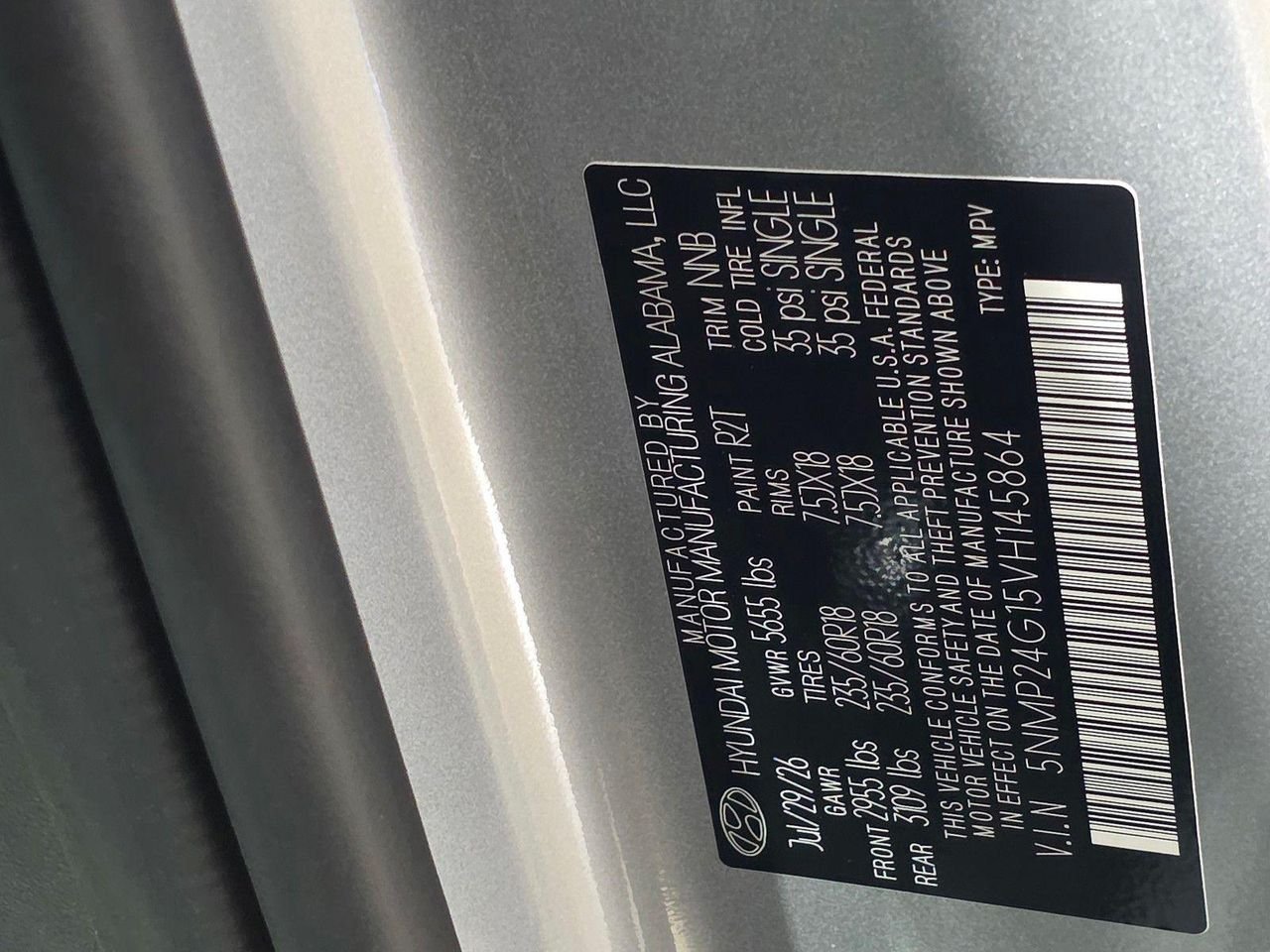New 2027 Shimmering Silver Hyundai SEL image 35