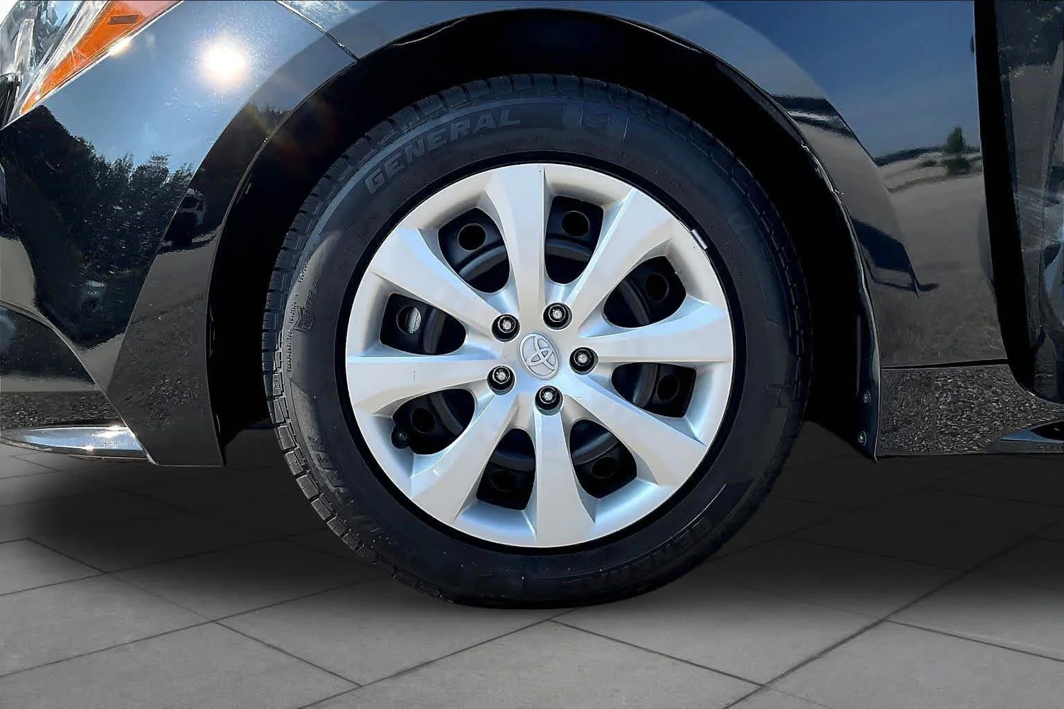 Used 2024 Midnight Black Metallic Toyota LE image 11