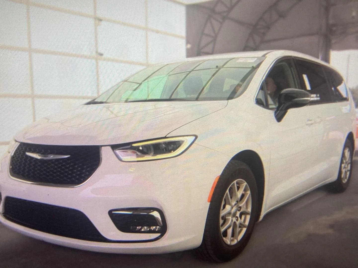Used 2024 Bright White Clearcoat Chrysler Touring L image 8