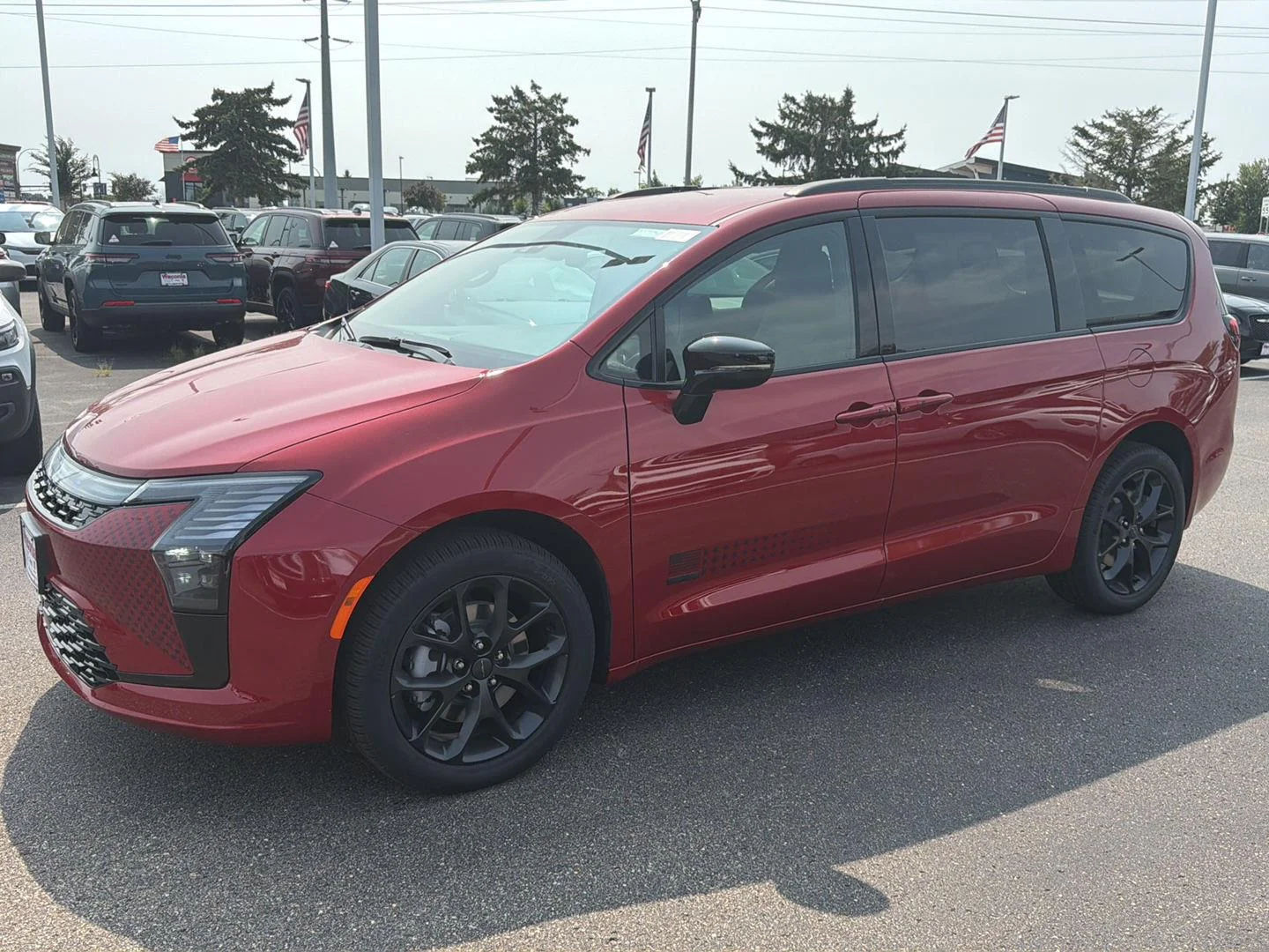 New 2027 Red Hot Pearl-Coat Exterior Paint Chrysler Select image 1