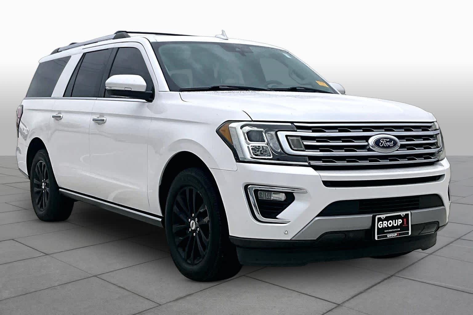 Used 2019 White Platinum Metallic Tri-Coat Ford Limited image 3