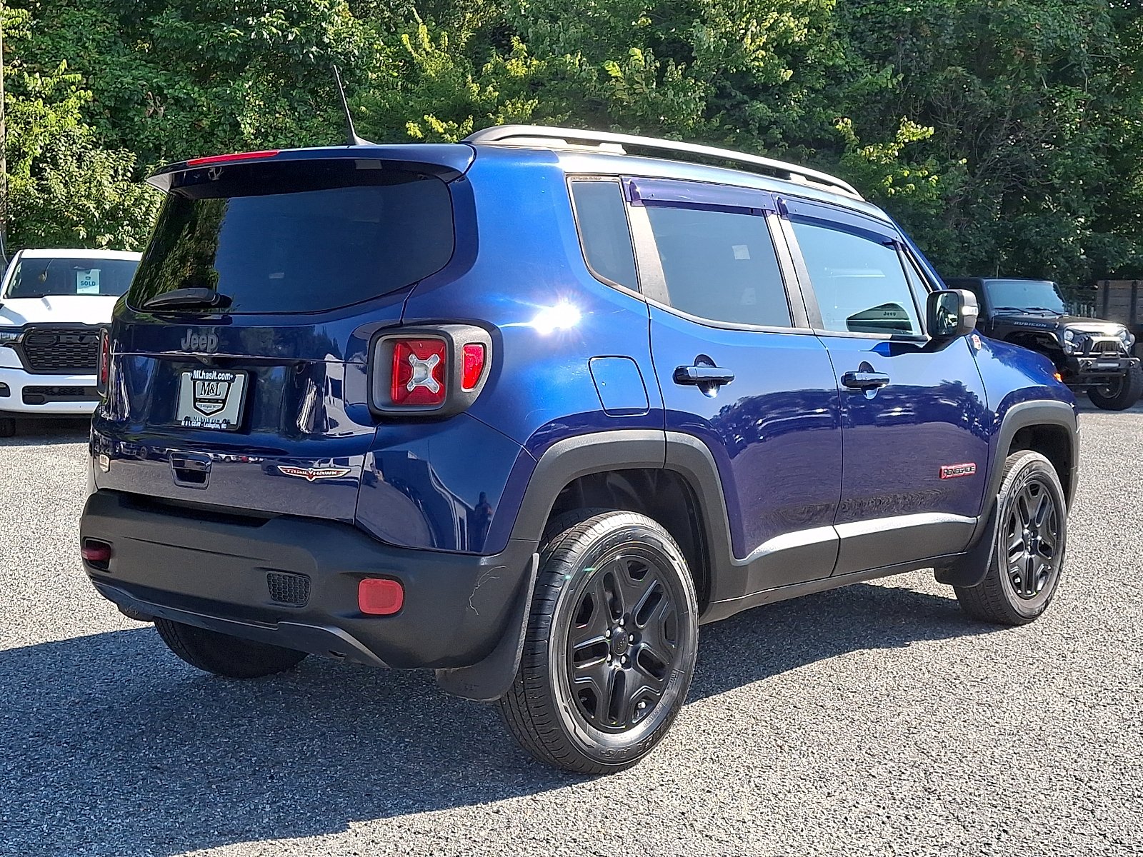 Certified Used 2018 Jetset Blue - PB1 Jeep Trailhawk 4x4 image 12
