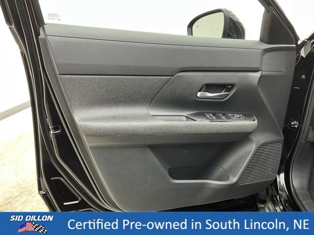 Certified Used 2025 Super Black Nissan SV image 16
