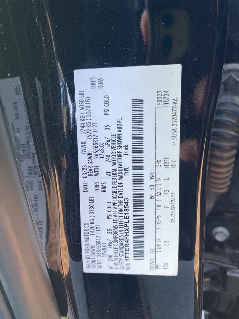 Used 2023 Shadow Black Ford XLT image 41