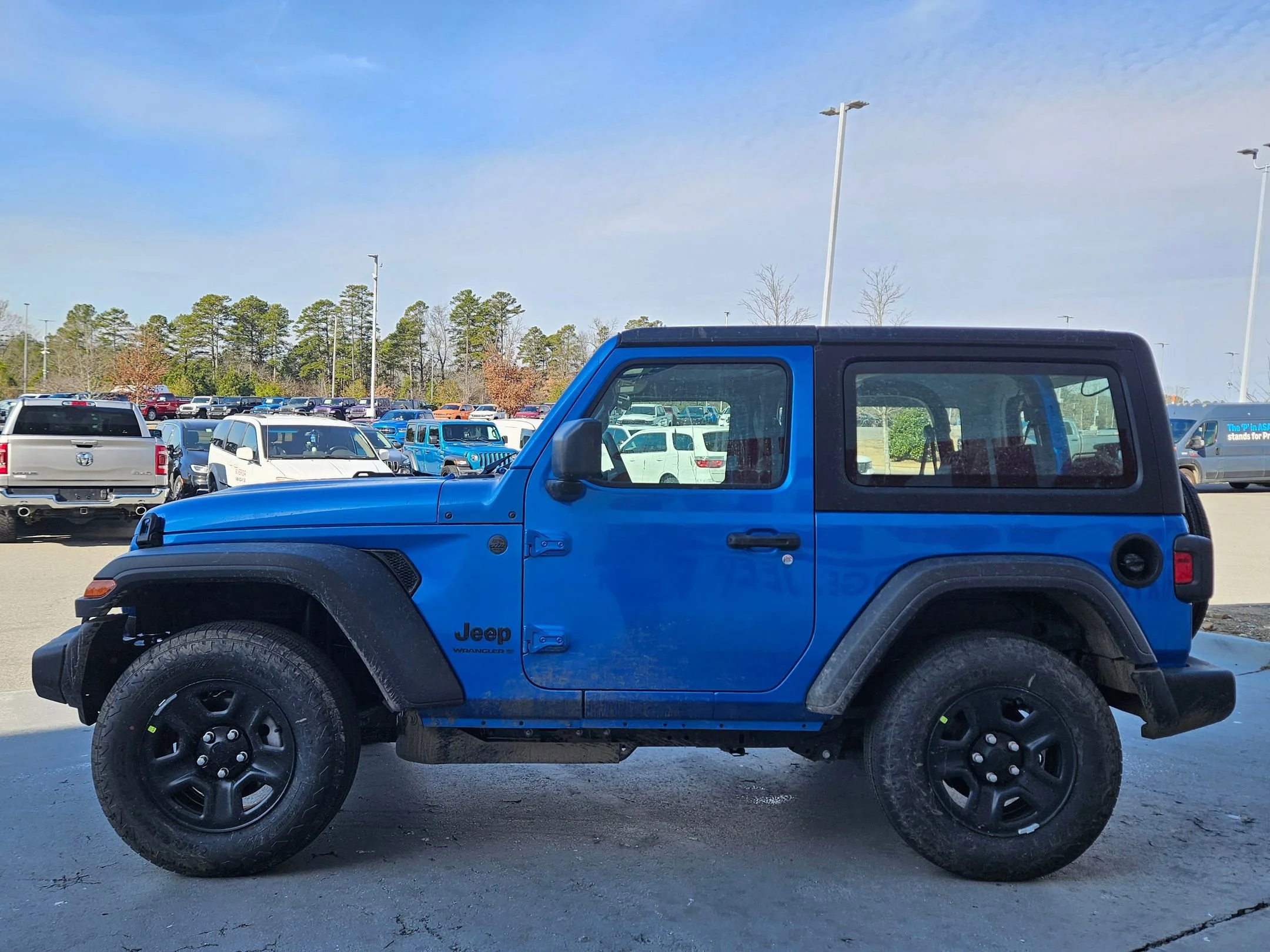 New 2026 Hydro Blue Pearlcoat Jeep Sport image 4