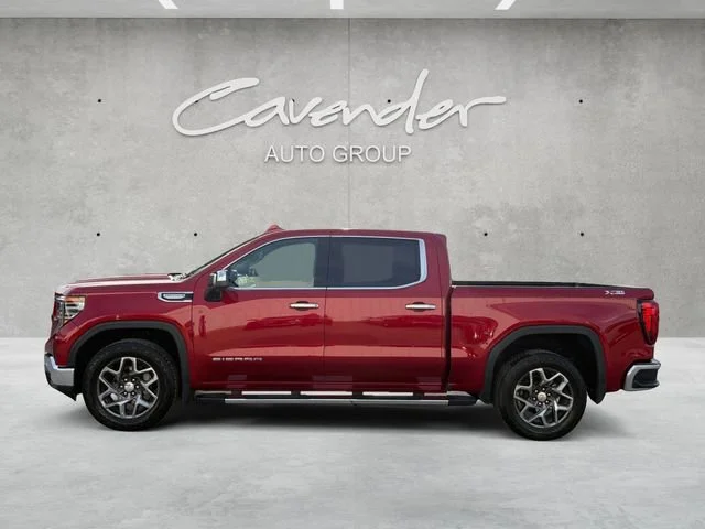 Used 2024 Volcanic Red Tintcoat GMC SLT image 13