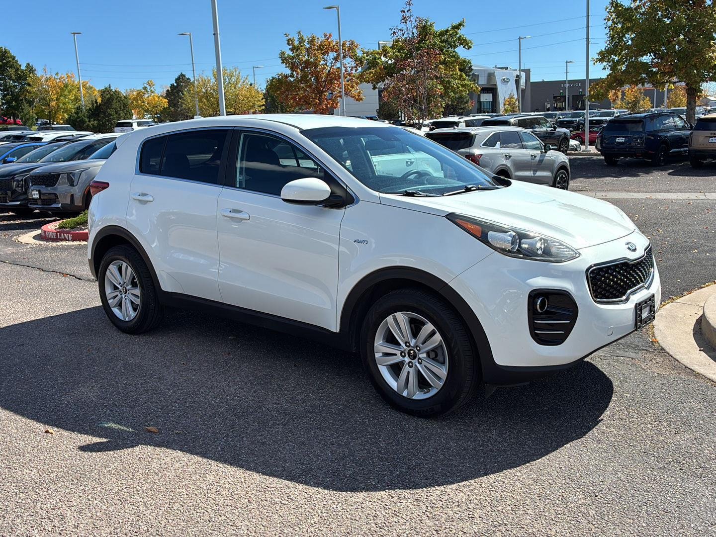 Used 2019 Clear White Kia LX image 4
