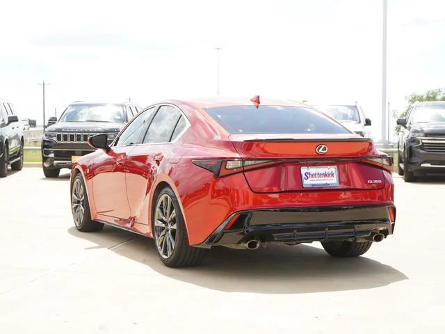 Used 2024 Red Lexus 350 F SPORT image 7
