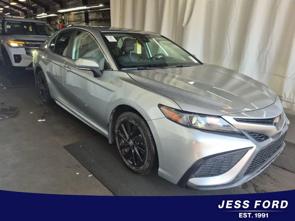 Used 2024 Celestial Silver Metallic Toyota SE image 4