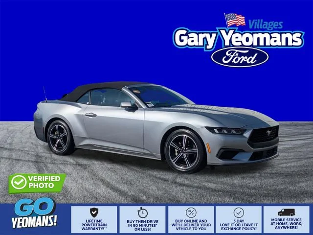 Certified Used 2024 Silver Metallic Ford EcoBoost Premium image 1