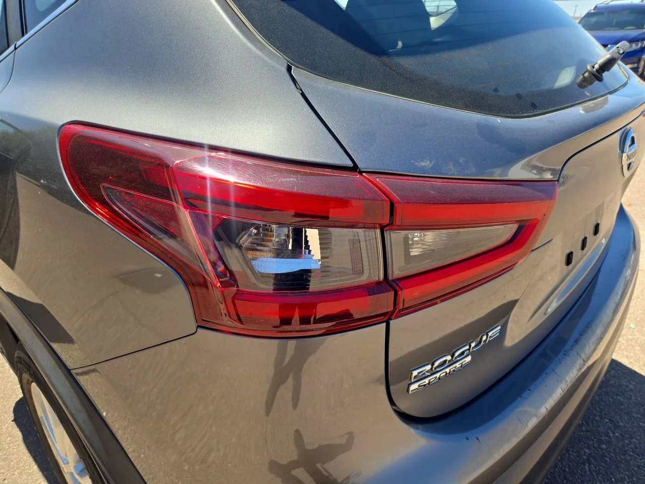 Used 2021 Gun Metallic Nissan S image 19