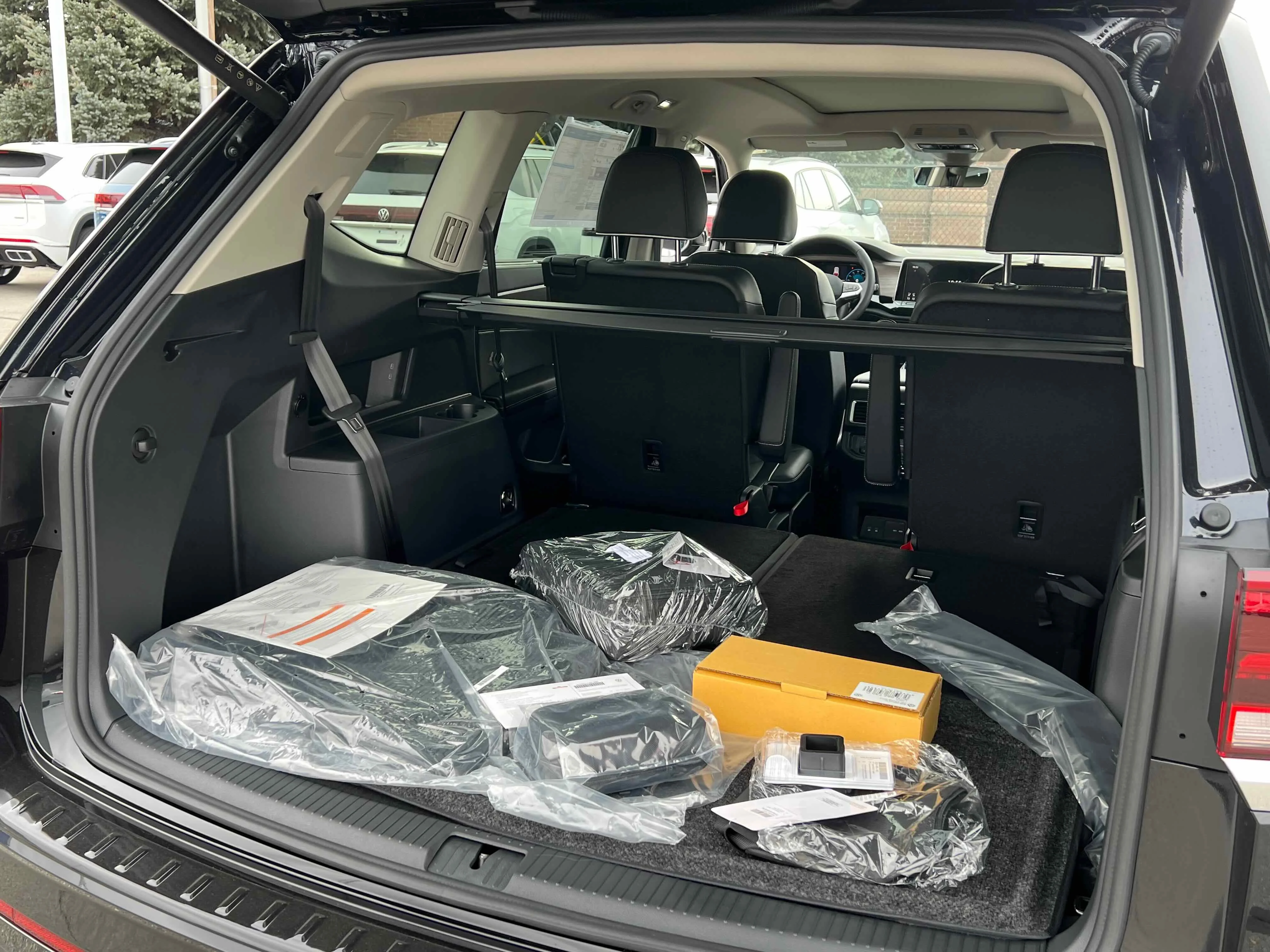 New 2026 Deep Black Volkswagen 2.0T SEL Premium R-Line image 14