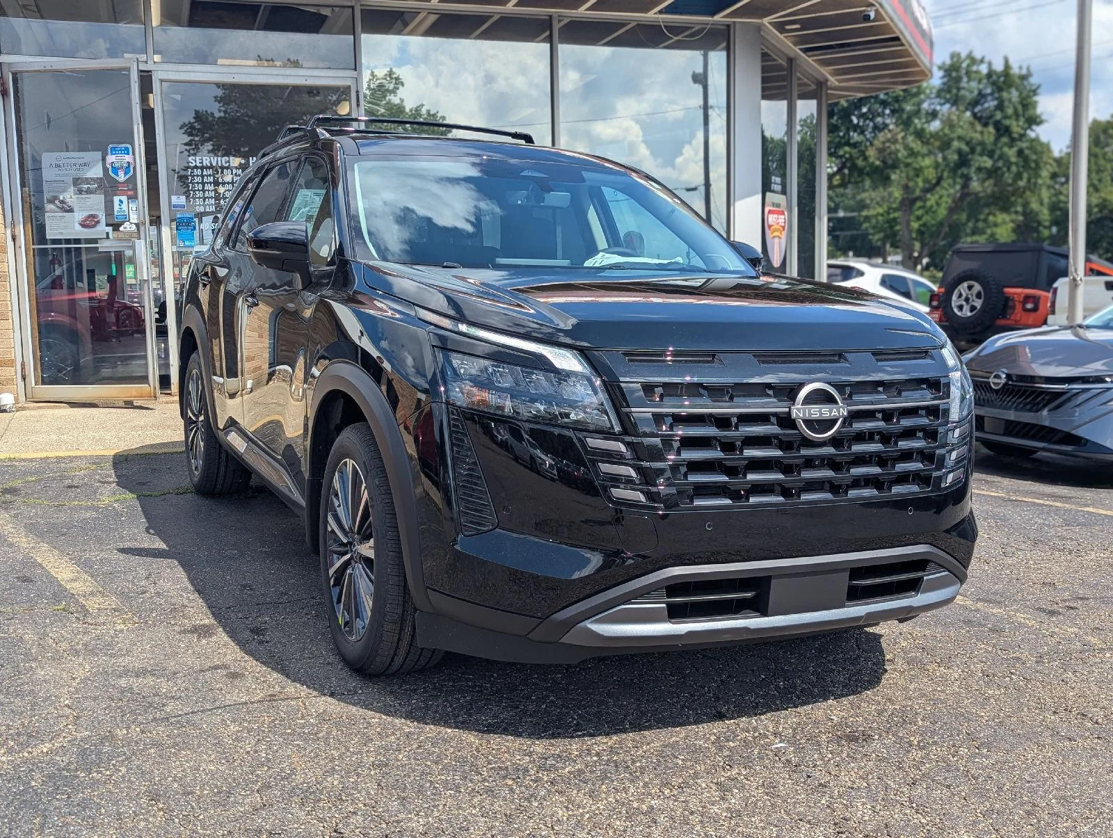 New 2026 Super Black Nissan Platinum image 1