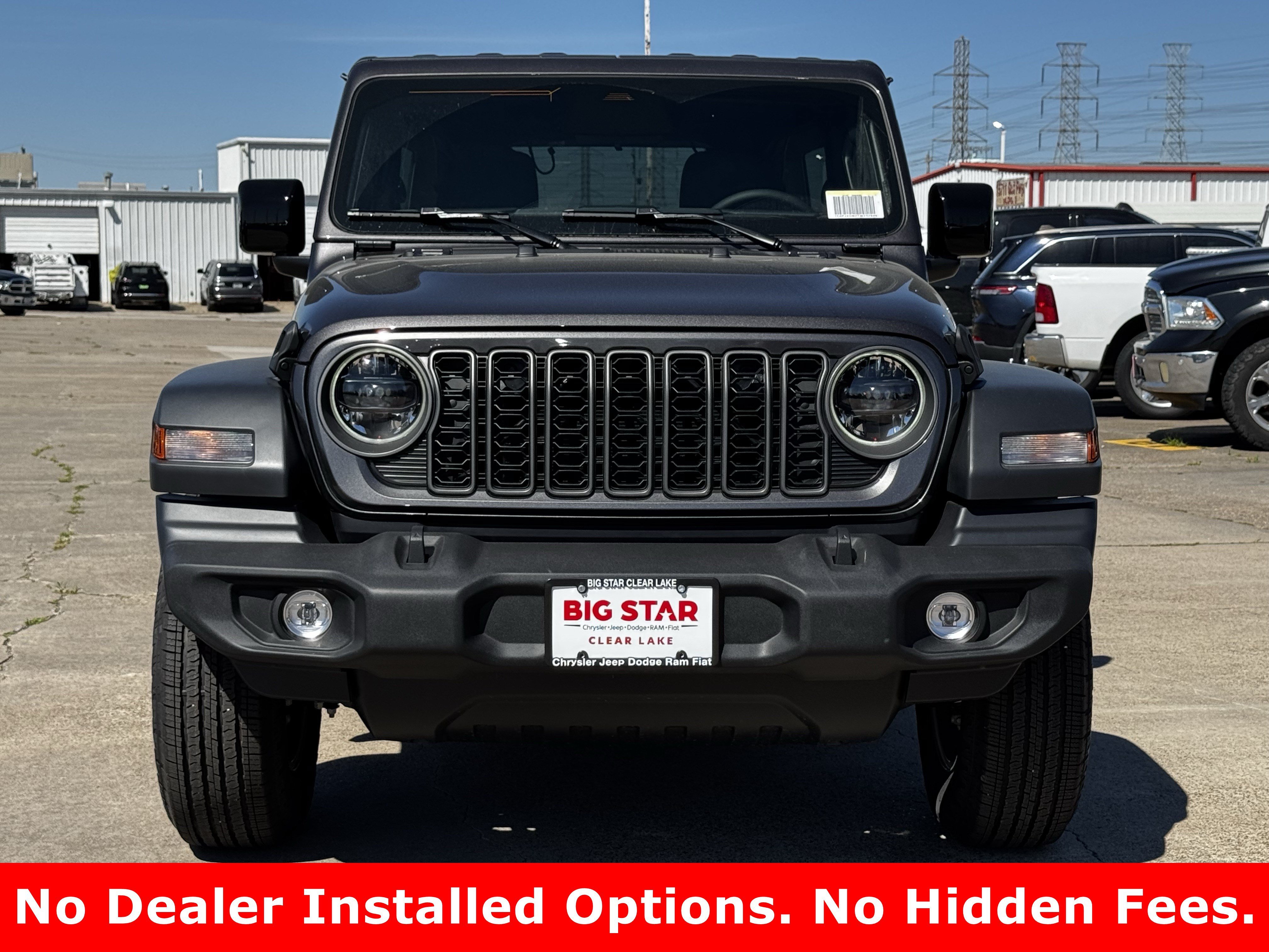 New 2026 Granite Crystal Metallic Clear-Coat Exterior Paint Jeep Sport S image 3