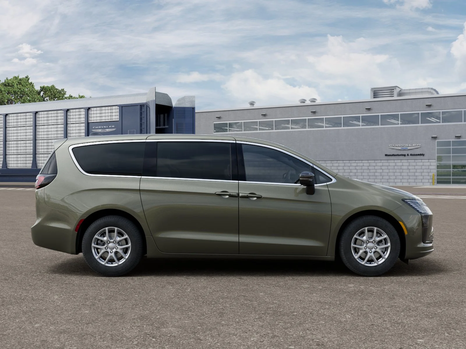 New 2027 Olive Green Pearl-Coat Exterior Paint Chrysler Select image 21