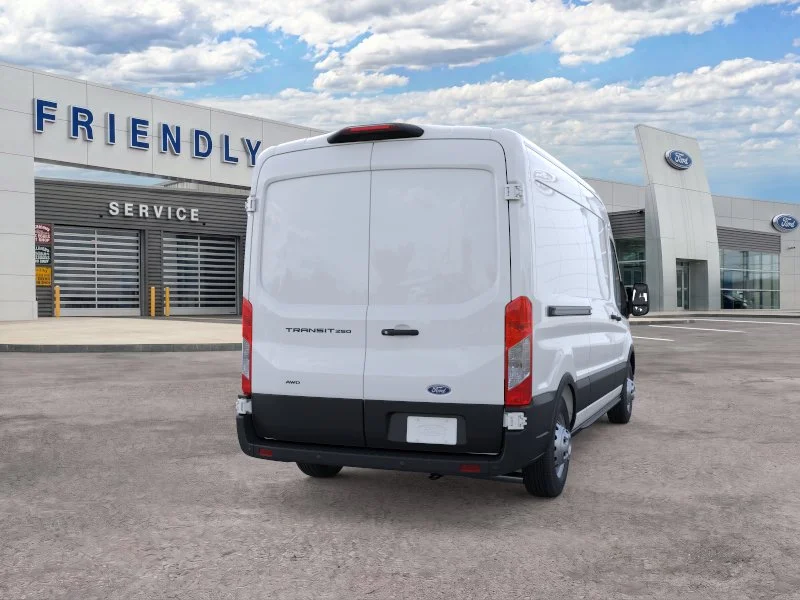 New 2026 Oxford White Ford Cargo Van image 8