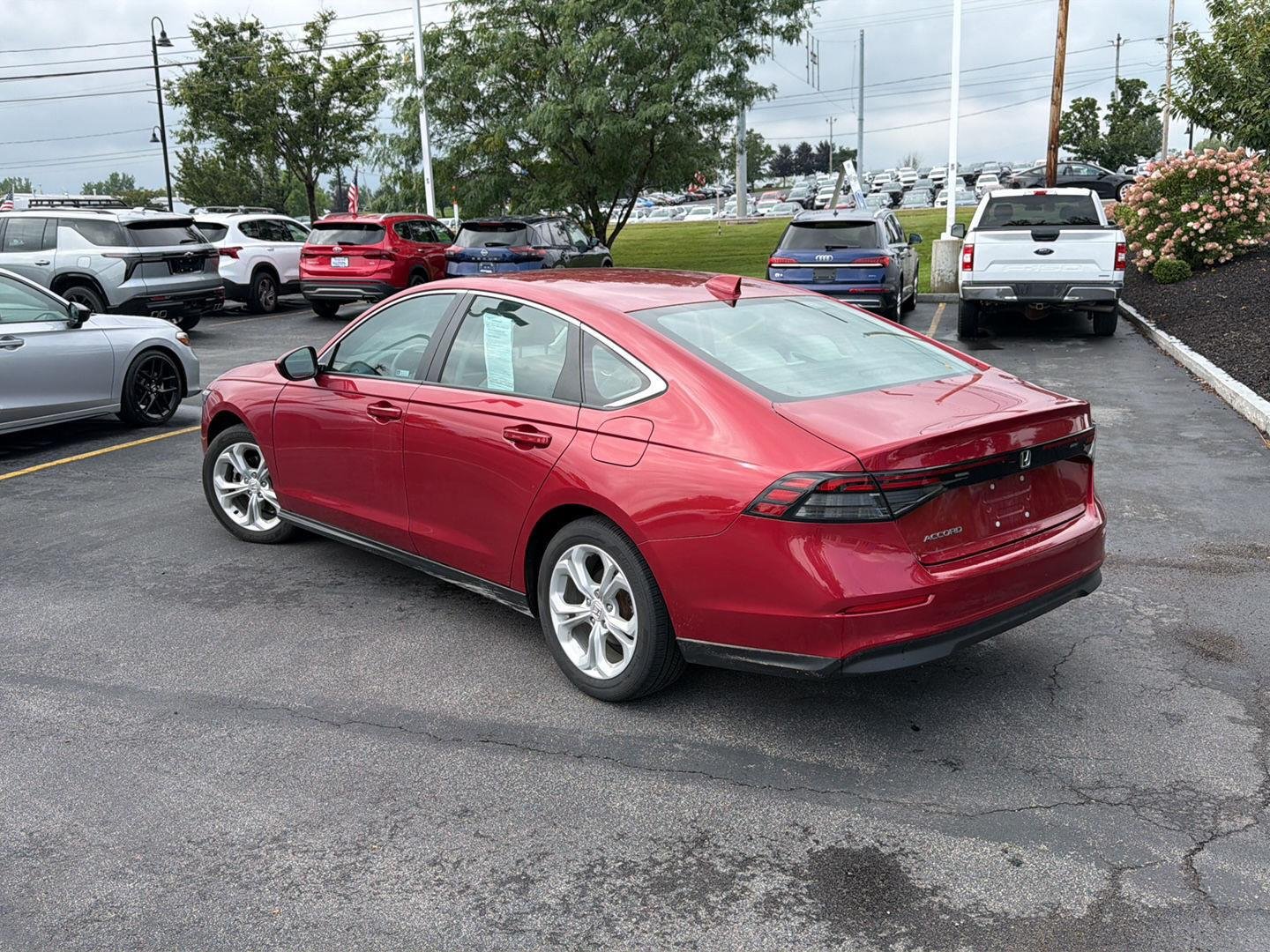 Used 2024 Radiant Red Metallic Honda LX image 5