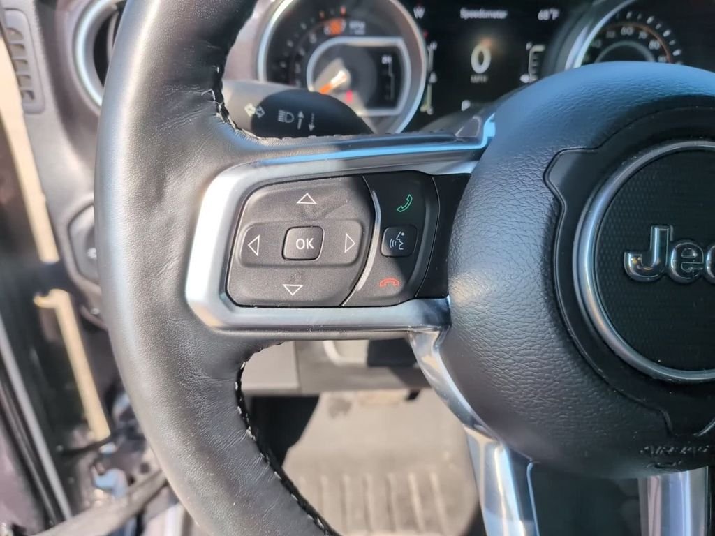 Certified Used 2021 Gray Jeep Unlimited Sahara Altitude image 21