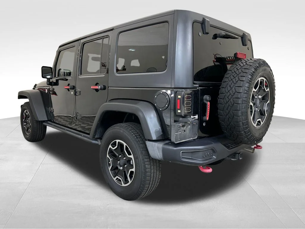 Used 2017 Black Jeep Unlimited Rubicon image 3