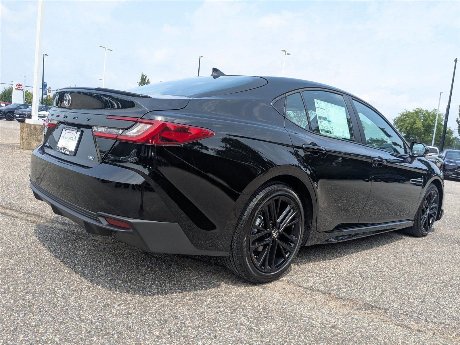 Used 2026 Midnight Black Metallic Toyota SE image 4