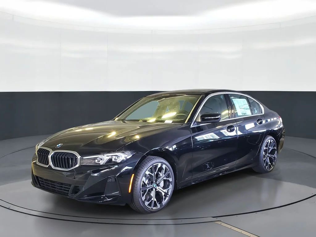 New 2026 Jet Black BMW 330i image 1