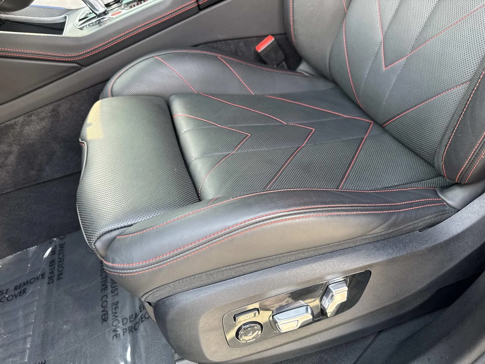 Certified Used 2024 Individual Frozen Black Metallic BMW Label Red Sports Activity Vehicle image 17