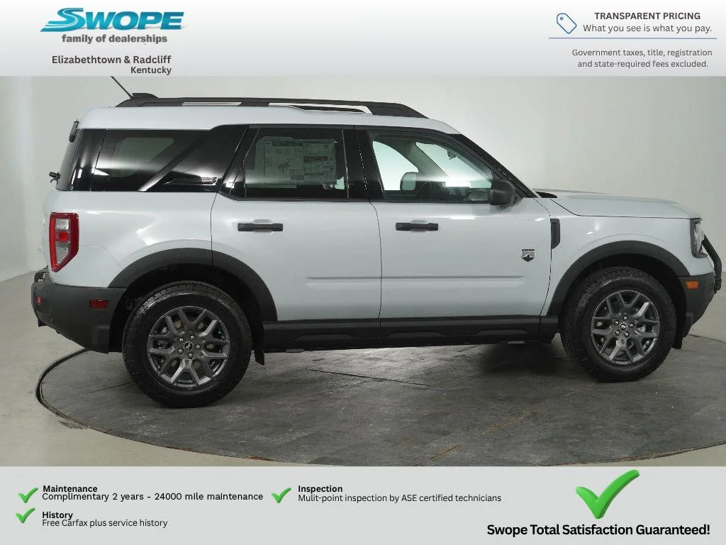 New 2026 SPACE WHITE METALLIC Ford Big Bend image 3