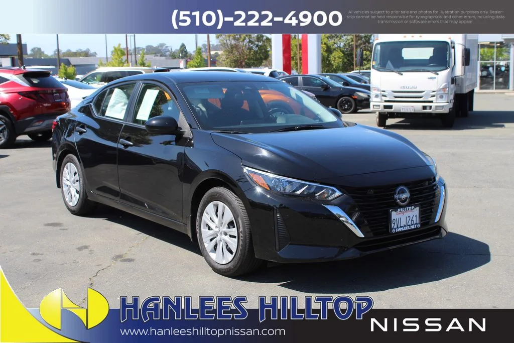 Certified Used 2025 Black Nissan S image 5