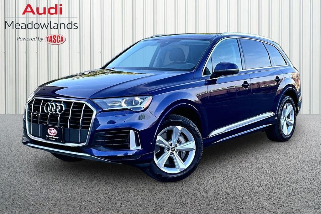 Used 2022 Blue Audi 55 Premium image 1